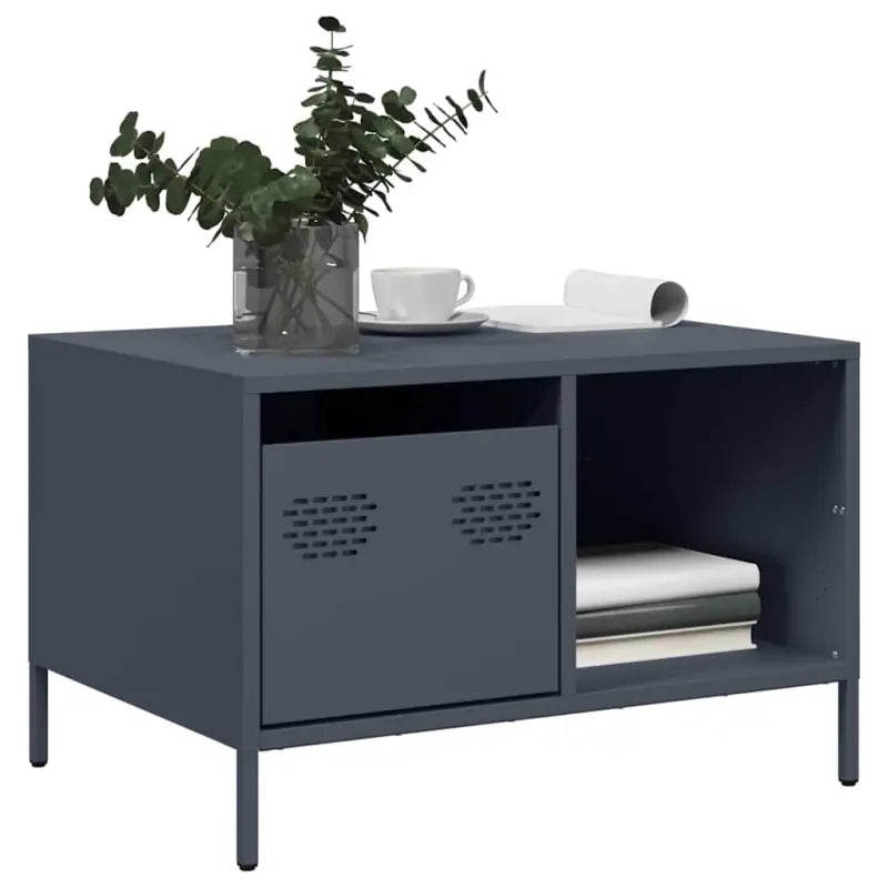 Salontafel met koudgewalst staal en verstelbare schroefpoten - Salontafels