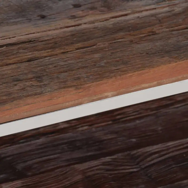 Salontafel met massief bielshout en roestvrij staal voor elegantie - Salontafels