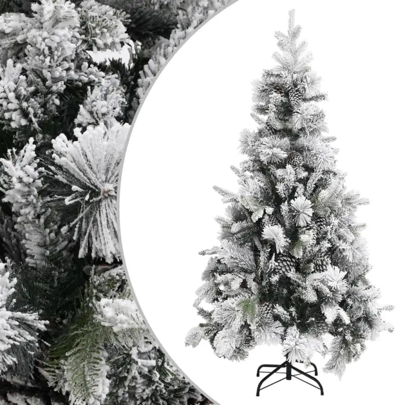 Scharnierende Kerstboom met PVC en PE takken - 225 x 110 cm / 1 - Kerstbomen