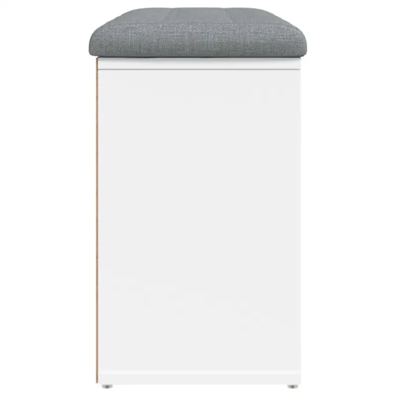 Schoenenbank met bewerkt hout voor overzichtelijke opbergruimte - Opberg- & halbankjes