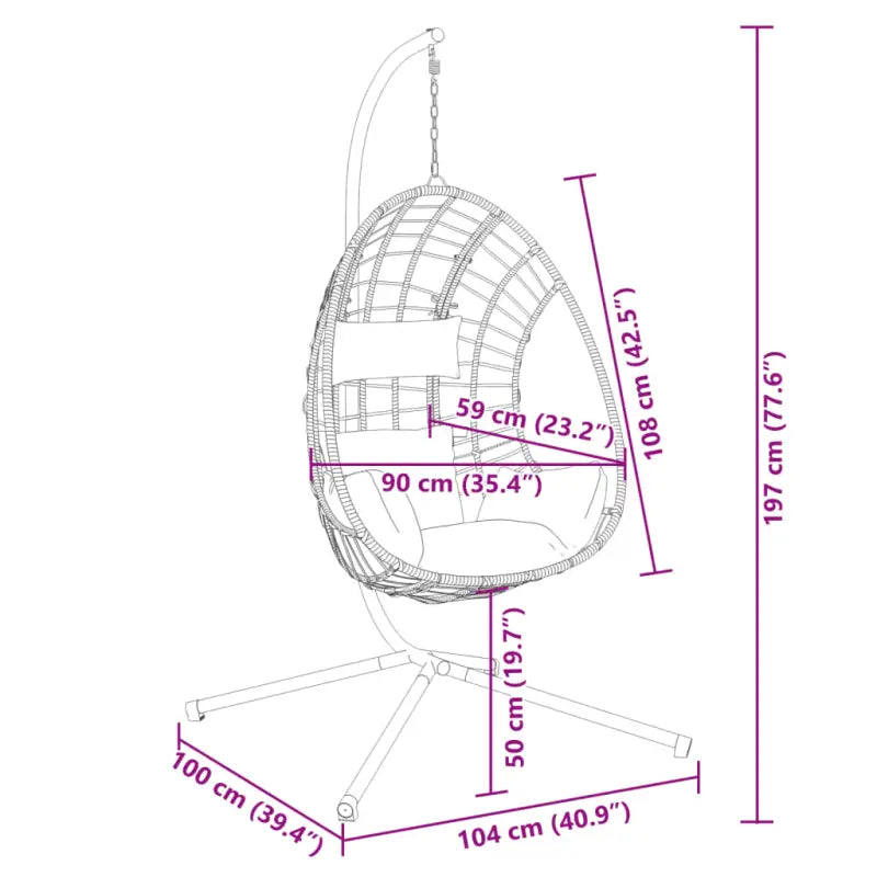Schommelbanken met natuurlijk rattan de ideale keuze voor ontspanning - Schommelbanken