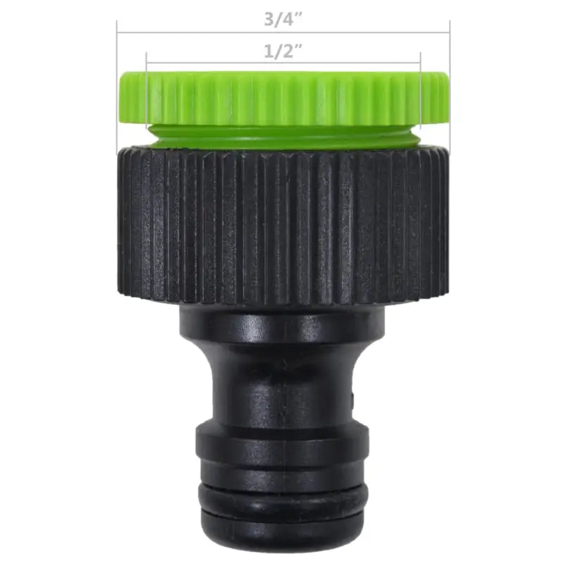 Slanghaspel met groene ring en BSP NPT aansluiting voor tuin en reiniging - Slanghaspels