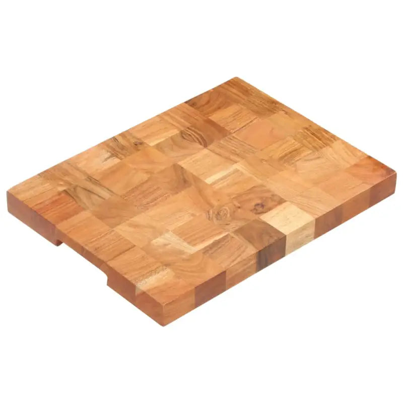 Snijplank van massief acaciahout voor professioneel gebruik - 40 x 30 x 3.8 cm - Snijplanken