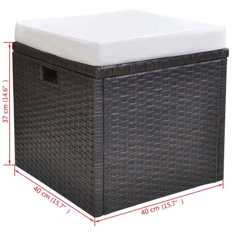 Stalen frame tuinset met eenvoudig schoon en levering bevat - Tuinsets