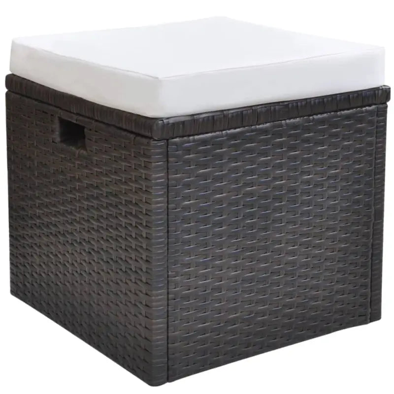 Stalen frame tuinset met eenvoudig schoon en levering bevat - Tuinsets