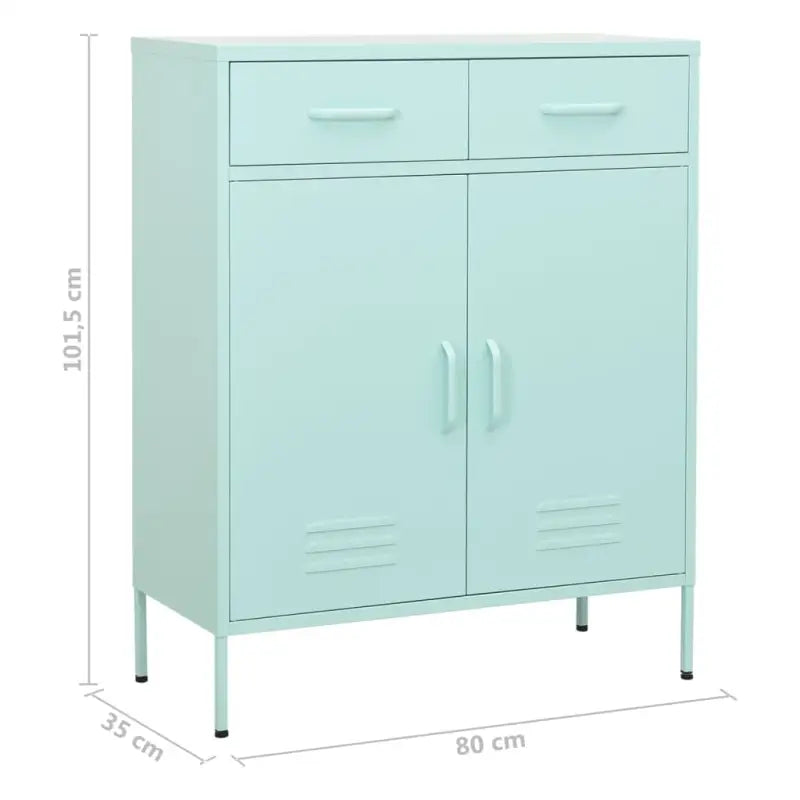 Stalen opbergkast met 3-sectie kogellagergeleiders voor een nette kamer - Opbergkasten & lockerkasten