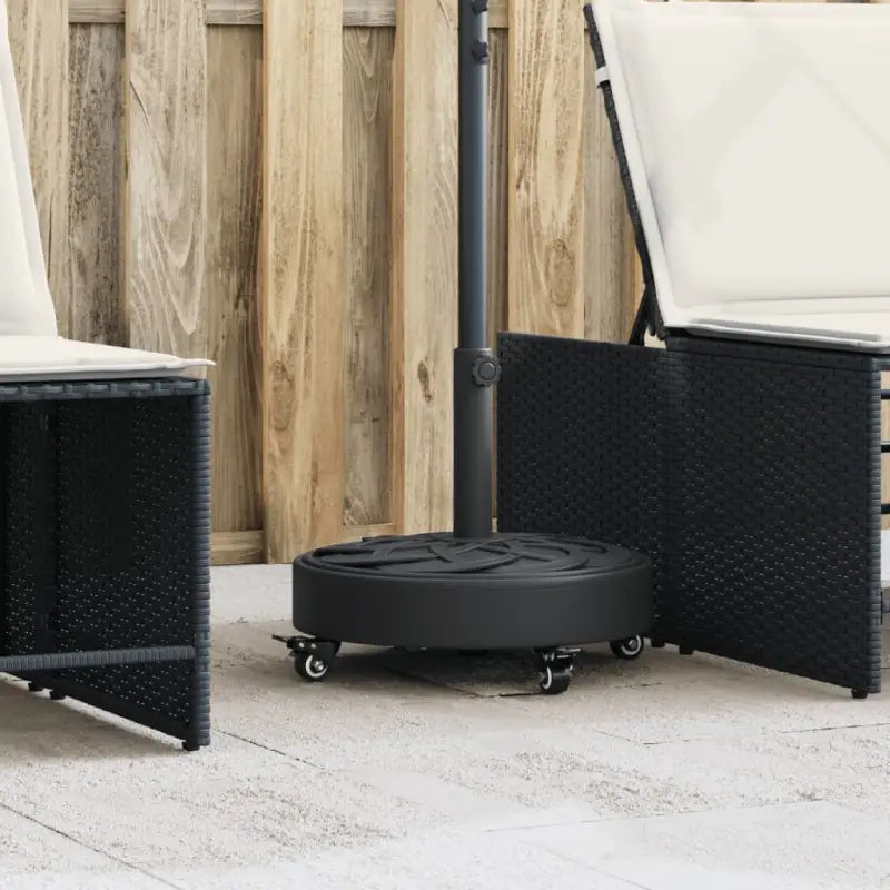 Stevige parasolvoet met betonnen vulling voor stabiliteit - 1 / 27 kg - Parasolvoeten