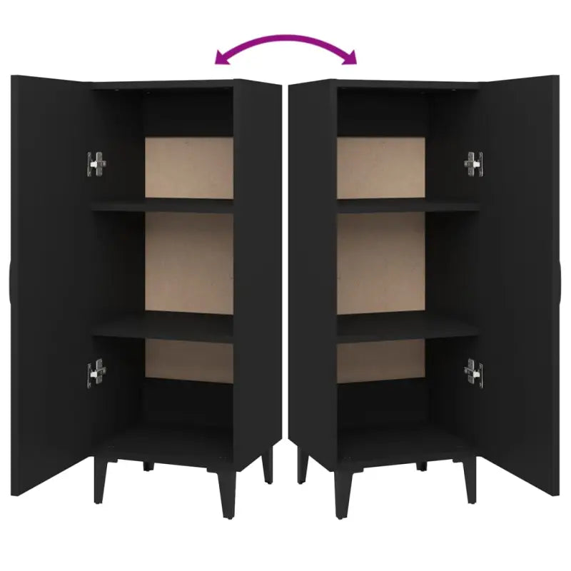 Stijlvolle dressoir met bewerkt hout voor praktische opslag - Dressoirs & buffetkasten