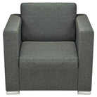 Stijlvolle fauteuil met houten frame en verchroomde poten voor elk interieur - Fauteuils & Relaxfauteuils