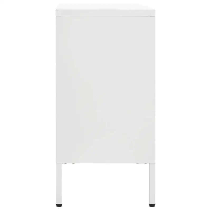 Strak dressoir met gehard glas en verstelbare schappen - Dressoirs & buffetkasten