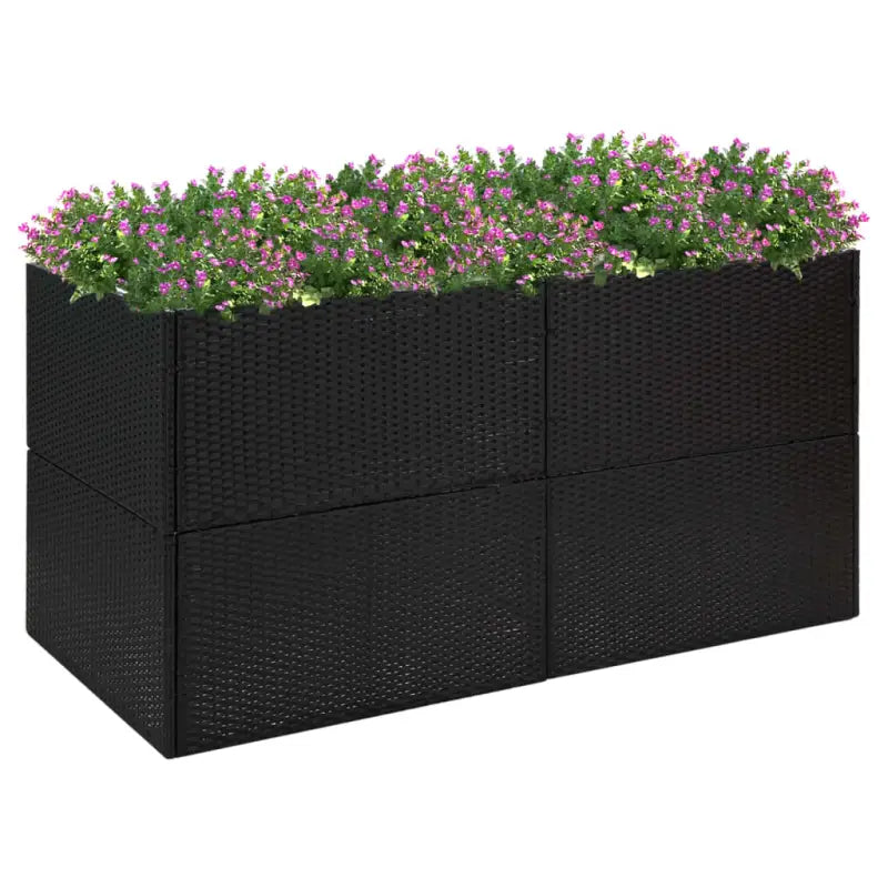 Transparante nylon zak voor plantenbakken en bloempotten ideaal voor bloemen - Zwart / 157 x 80 x 80 cm / 1