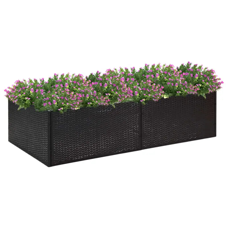 Transparante nylon zak voor plantenbakken en bloempotten ideaal voor bloemen - Zwart / 157 x 80 x 40 cm / 1