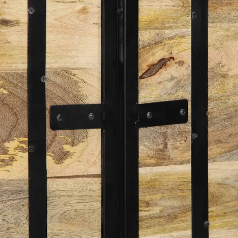 Trendy hoofdbord van massief mangohout voor een complete slaapkamerlook - Hoofdborden en voetborden