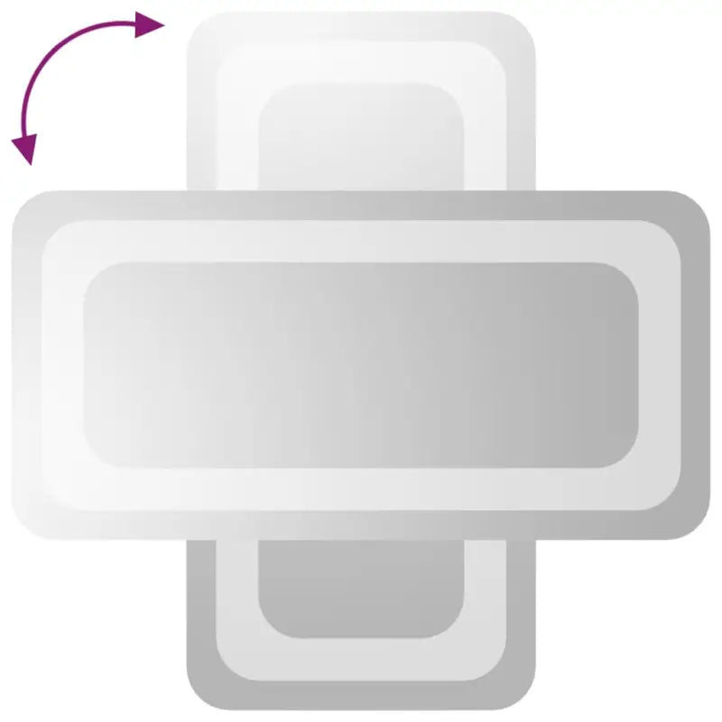 Trendy LED badkamer spiegel met IP65-klasse waterdichtheid - Spiegels