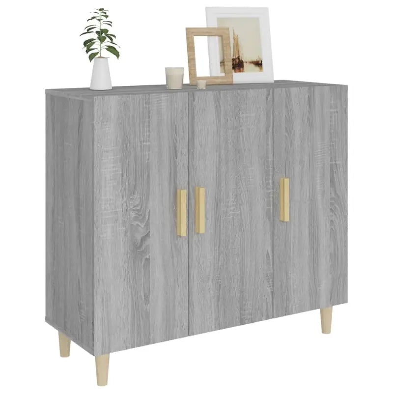 Trendy ontwerp grijs sonoma dressoir gemakkelijk schoon en stevig - Dressoirs & buffetkasten