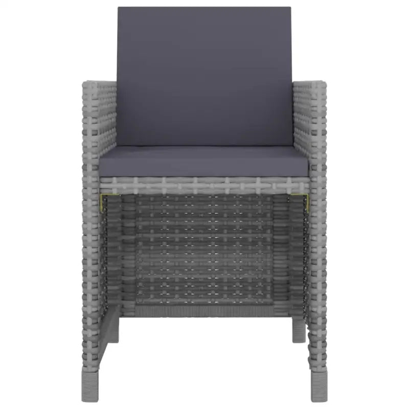 Trendy rattan tuinset met stalen frame en makkelijke schoonmaak - Tuinsets