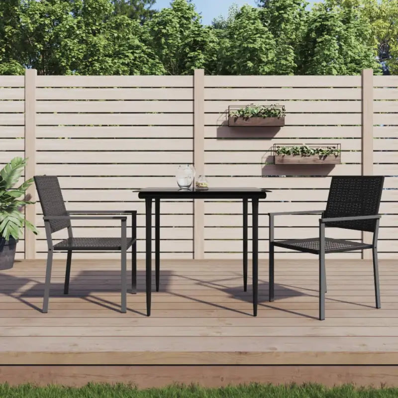 Trendy tuinstoelen van duurzaam poly rattan voor jouw tuin of terras - Tuinstoelen