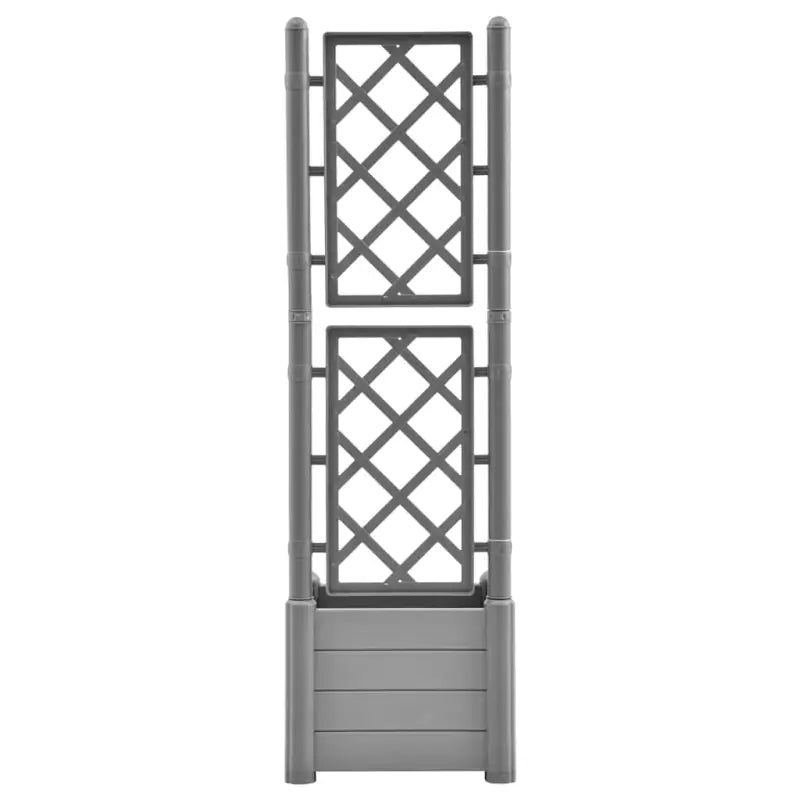 Tuinbak met trellis voor planten buitengebruik - Bloempotten & plantenbakken