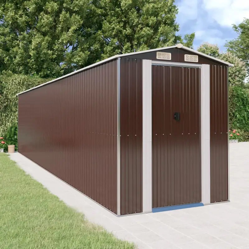 Tuinhuizen van gegalvaniseerd staal met praktische ventilatieopening - 192 x 855 x 223 cm / 1 - Tuinhuizen
