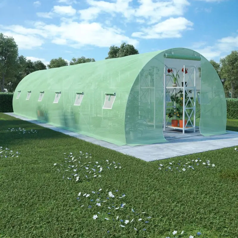 Tuinkassen met pe-mesh stof voor plantenbescherming en klimaatcontrole - 900 x 300 x 200 cm / 1 - Tuinkassen
