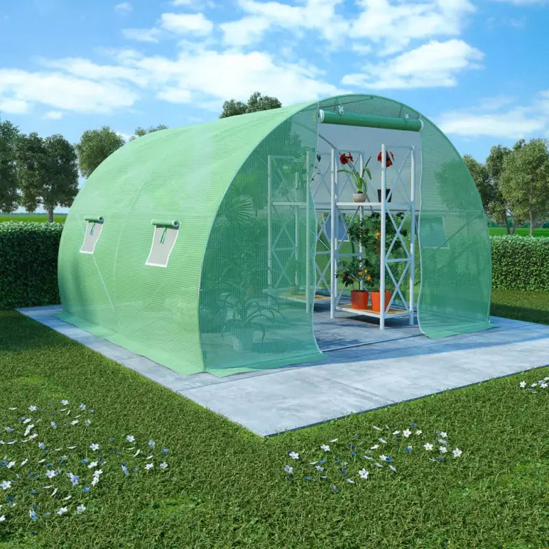 Tuinkassen met pe-mesh stof voor plantenbescherming en klimaatcontrole - 300 x 200 x 200 cm / 1 - Tuinkassen