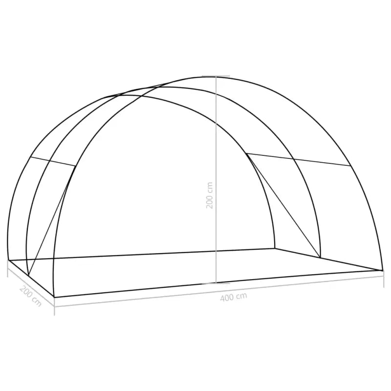 Tuinkassen met pe-mesh stof voor plantenbescherming en klimaatcontrole - Tuinkassen