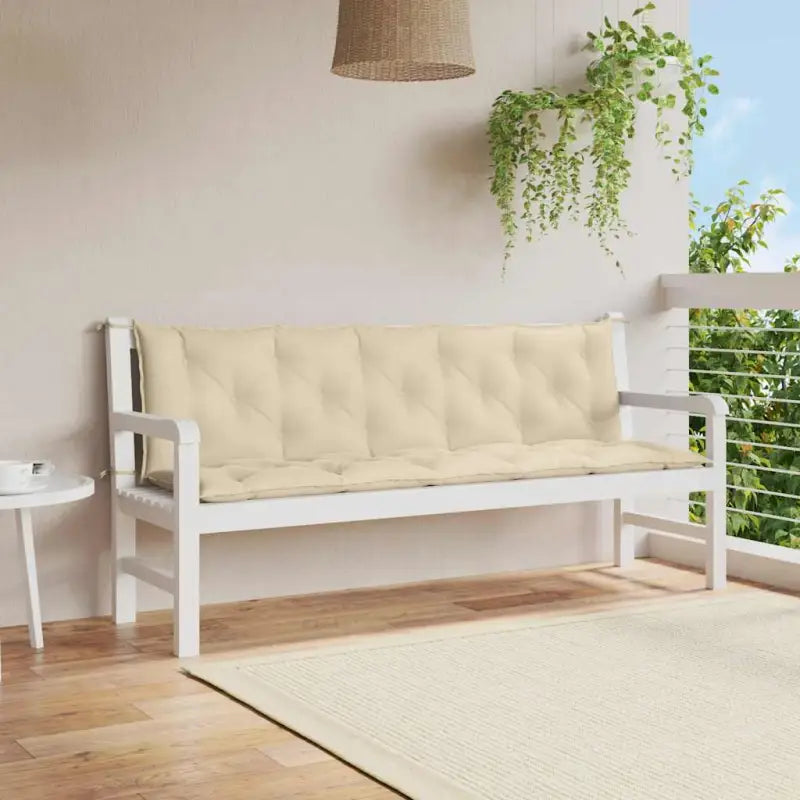Tuinkussen oxford stof voor een frisse uitstraling en behoud van oorspronkelijke vorm - Beige / 180 cm / 2