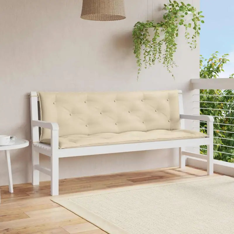 Tuinkussen oxford stof voor een frisse uitstraling en behoud van oorspronkelijke vorm - Beige / 150 cm / 2