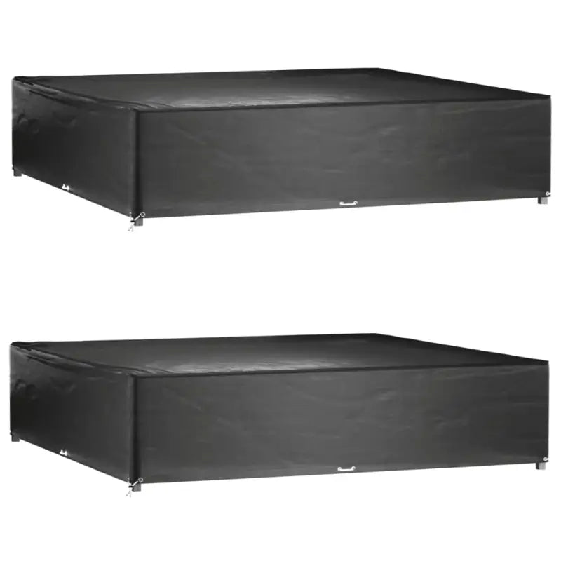 Tuinmeubelhoes voor 8-persoons rattan tuinsets met levering bevat - 240 x 240 x 55 cm / 2 - Tuinmeubelhoezen