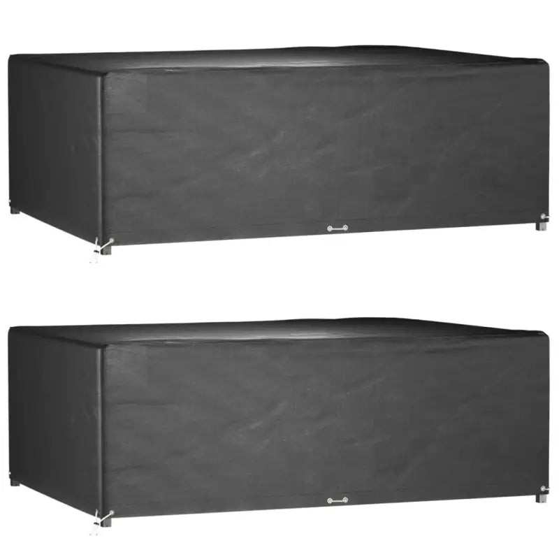 Tuinmeubelhoes voor 8-persoons rattan tuinsets met levering bevat - 270 x 180 x 90 cm / 2 - Tuinmeubelhoezen