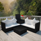 Tuinset met levering bevat stijlvolle waterdichte rattan loungeset - Tuinsets
