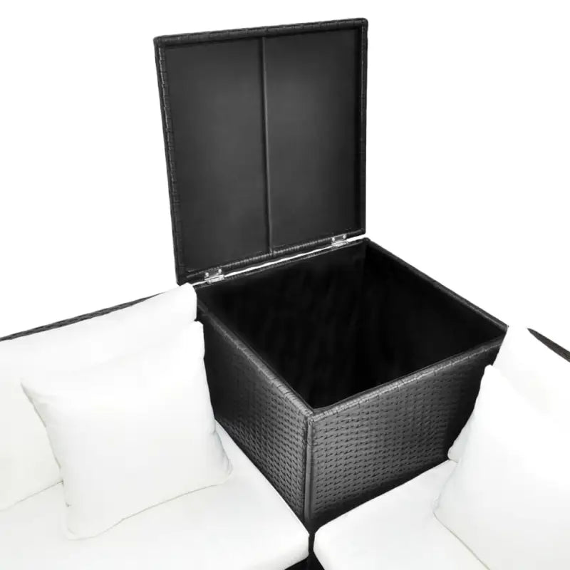 Tuinset met levering bevat stijlvolle waterdichte rattan loungeset - Tuinsets