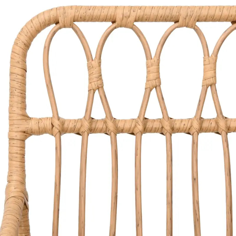 Tuinset met poly rattan en gehard glas voor eenvoudige schoonmaak - Tuinsets