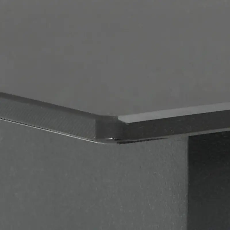 Tuinset met PVC-rattan en stevig stalen frame voor tuin of terras - 80 cm tafellengte - Tuinsets