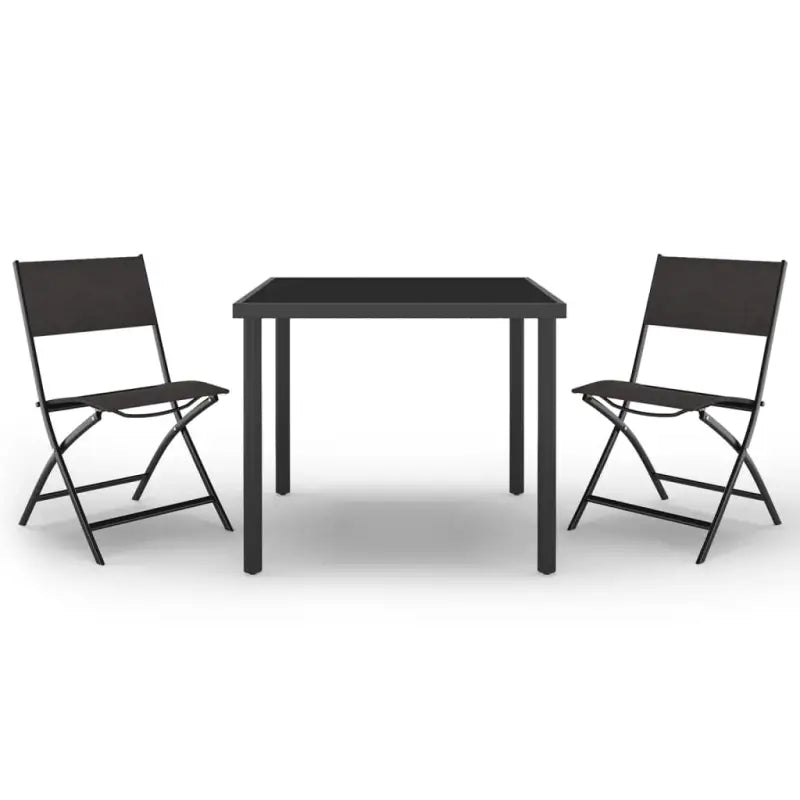 Tuinset met stalen frame en textileen stof voor een stijlvolle buitenplek - Tuinsets