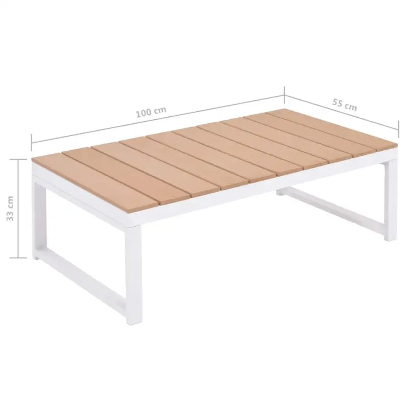 Tuinset met Tweezits Hoekbank en Halve HKC Zitting voor stijlvolle buitenruimte - Tuinsets