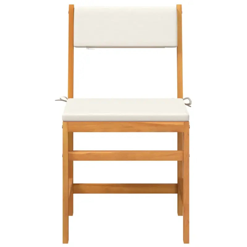 Tuinset van massief acaciahout met olieafwerking en perfecte afmetingen - Tuinsets