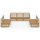 Tuinset van massief grenenhout voor ontspanning en samenzijn - Tuinsets