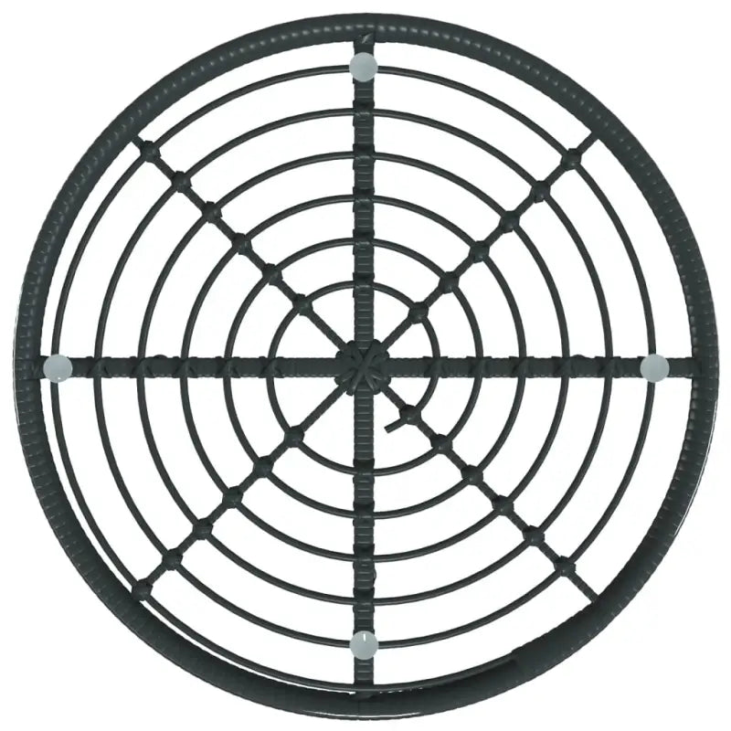 Tuinset van poly rattan met esthetisch rattan uiterlijk en afmetingen - Tuinsets