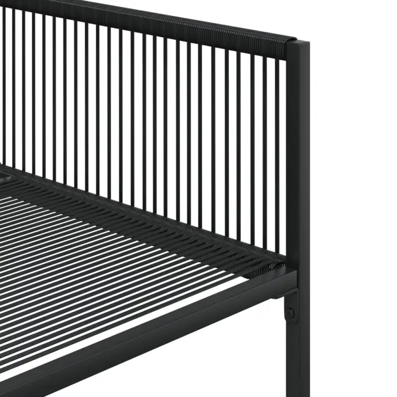 Tuinset van poly rattan met gemakkelijk schoon en gepoedercoat staal - Tuinsets