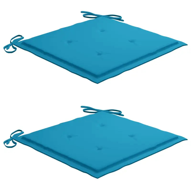 Tuinstoelen van massief acaciahout met kussens voor tuin en terras - Tuinstoelen