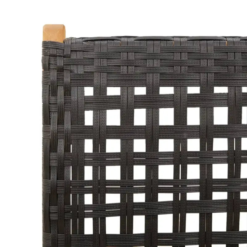 Tuinstoelen van massief acaciahout met poly rattan voor buitengebruik - Tuinstoelen