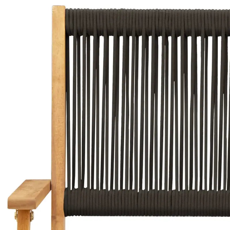 Tuinstoelen van massief acaciahout voor comfort en duurzaamheid - Tuinstoelen