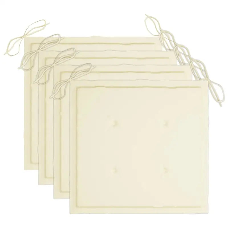 Tuinstoelen van massief acaciahout voor een rustieke buitenruimte - Tuinstoelen