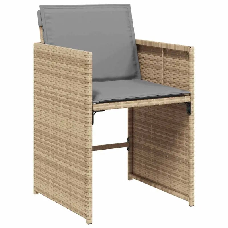 Tuinstoelen van poly rattan voor comfortabele zitervaring - Tuinstoelen