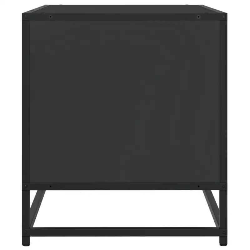 Tv-meubel met bewerkt hout en industrieel metalen frame - Tv-meubels