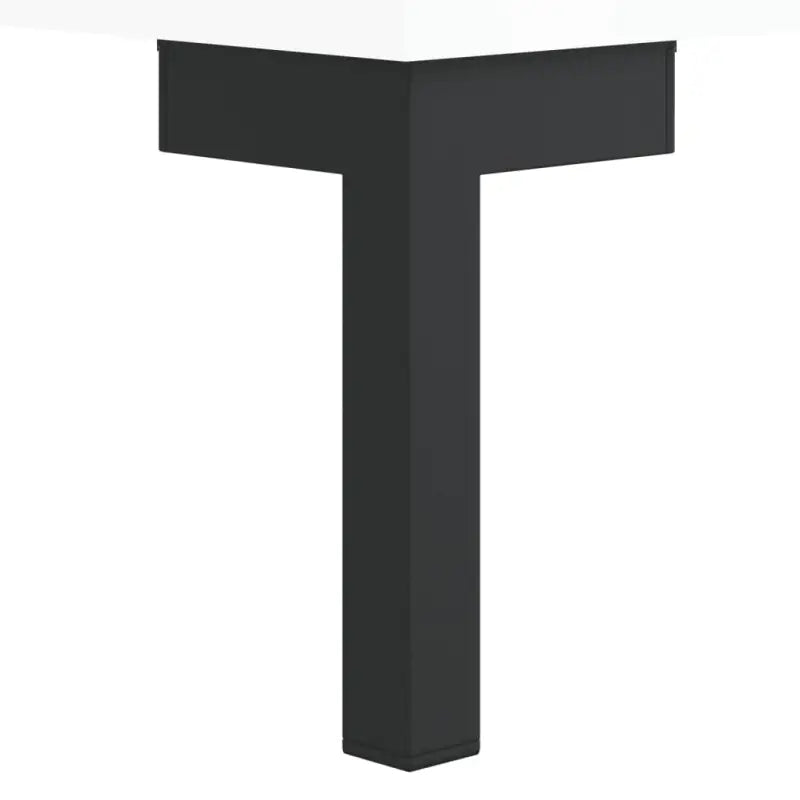 Tv-meubel met bewerkt hout ijzeren poten en hoogglans wit design - Tv-meubels