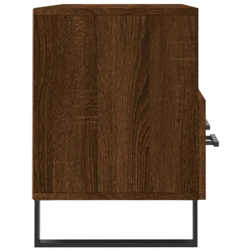 Tv-meubel met bewerkte hout en ijzeren poten voor een trendy kamer - Tv-meubels