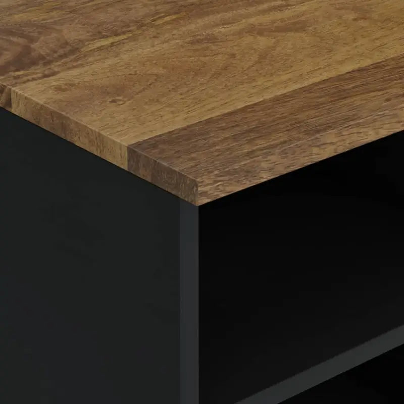 Tv-meubel met massief mangohout en bewerkt hout voor een trendy kamer - Tv-meubels