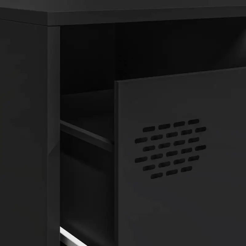 Tv-meubel met opbergruimte in robuust koudgewalst staal - Tv-meubels